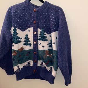 Northern Reflections Womens Cardigan Sweater